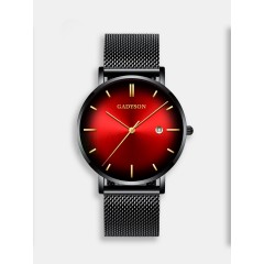 Мужские наручные часы GADYSON А421 (красный циферблат, черный ремешок)