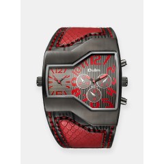 Мужские наручные часы OULM 1220 (красные)