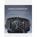 Мужские наручные часы SWISH SW920 (черный циферблат, черный металлический браслет)