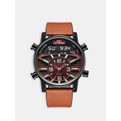 Мужские наручные часы KAT-WATCH 1819 (коричневый, кофе)