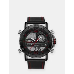 Мужские наручные часы AKDPN A9019 (красный циферблат)