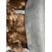 Меховые накидки (шерсть на тканевой основе) (Коричневый, 2 шт)